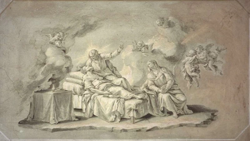 Vincenzo Angelo Orelli-193-Transito di san Giuseppe